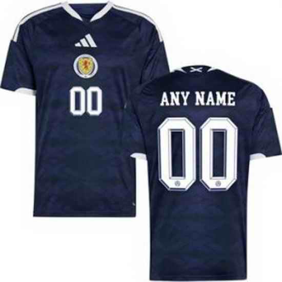 Men 00 Scotland Custom 2026 Home Replica Jersey 1